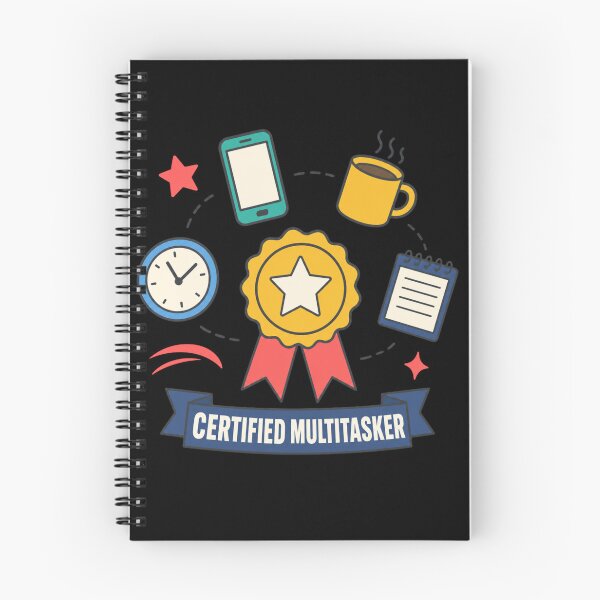 Item preview, Certified Multitasker – Funny Busy Mom, Office & Productivity Gift designed and sold by EpicInks24.