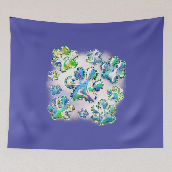 Item preview, Periwinkle Paw Sequins  designed and sold by lifeinspired4u.
