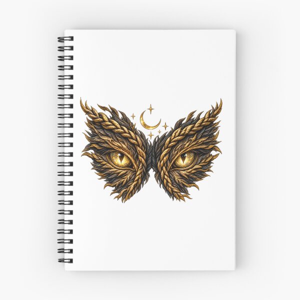 Item preview, Golden Eyes Beneath the Crescent Moon designed and sold by JUTElCONIC.