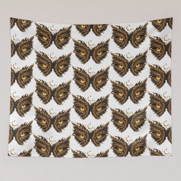 Item preview, Golden Eyes Beneath the Crescent Moon designed and sold by JUTElCONIC.