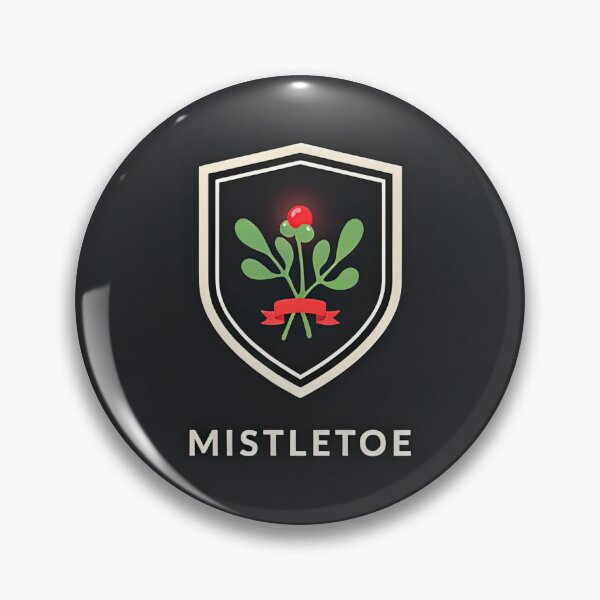 Item preview, Vintage Mistletoe Crest Emblem Logo Illustration Vector designed and sold by Shutter-Dragon.