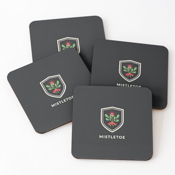 Item preview, Vintage Mistletoe Crest Emblem Logo Illustration Vector designed and sold by Shutter-Dragon.