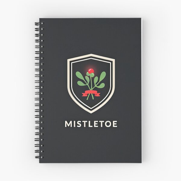 Item preview, Vintage Mistletoe Crest Emblem Logo Illustration Vector designed and sold by Shutter-Dragon.