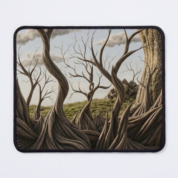 Item preview, Twisted Landscape surreal artwork designed and sold by Vintage Designs +.