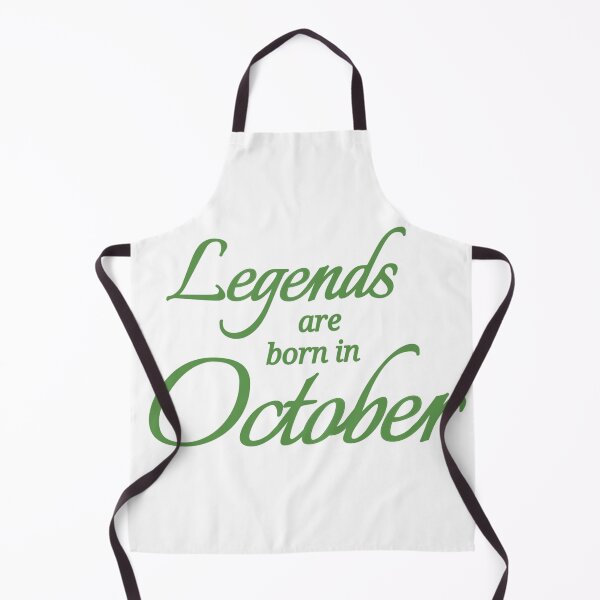 Item preview, Legends Are Born In October designed and sold by Urban Anomaly.