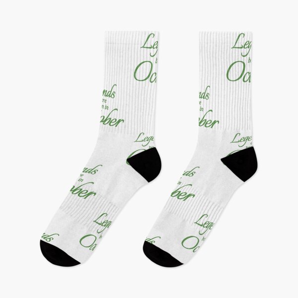 Item preview, Legends Are Born In October designed and sold by Urban Anomaly.