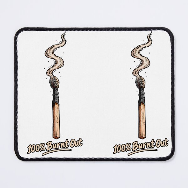 Item preview, 100% Burnt Out Funny Student Finals Week Exam Humor designed and sold by CrazySzoopWorld.