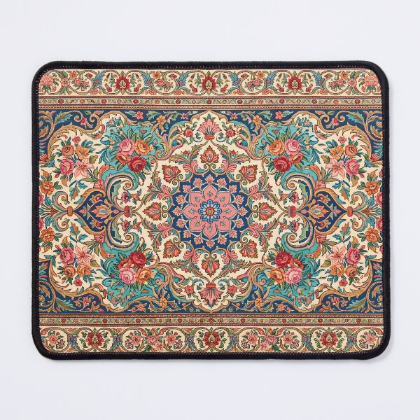 Item preview, Persian Carpet Traditional Ornamental Pattern Iranian Rug Oriental Art designed and sold by yousefi.