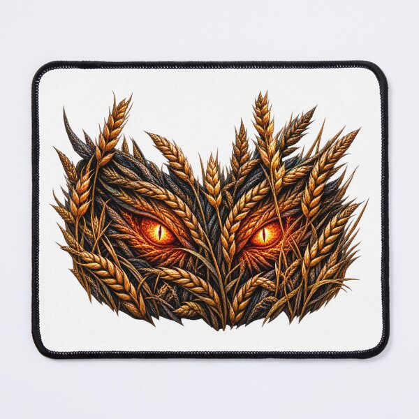 Item preview, Fiery Eyes Among Golden Wheat designed and sold by JUTElCONIC.
