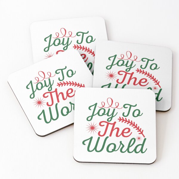 Item preview, Joy of the World Christmas Quote Christian Holiday Vibes designed and sold by FuzionRaptor.