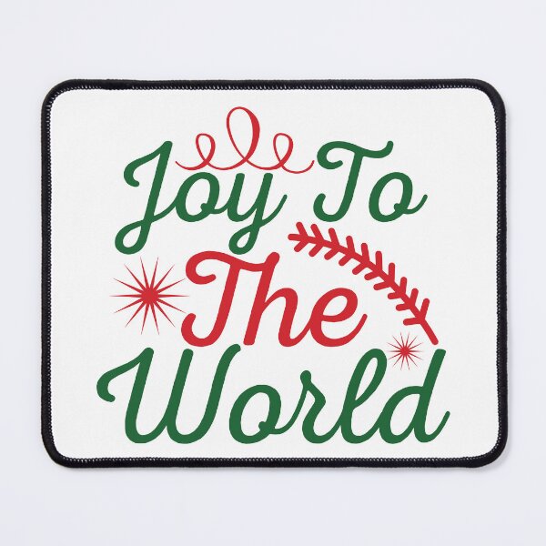 Item preview, Joy of the World Christmas Quote Christian Holiday Vibes designed and sold by FuzionRaptor.