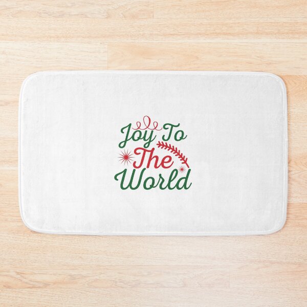 Item preview, Joy of the World Christmas Quote Christian Holiday Vibes designed and sold by FuzionRaptor.