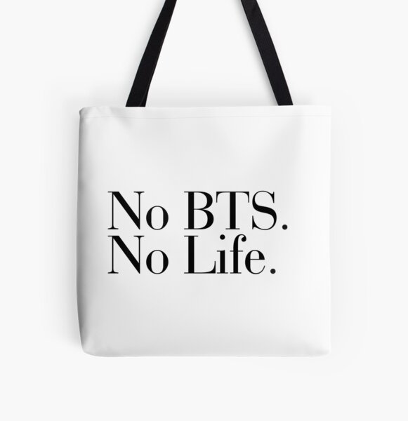 BTS Tote Bag Life Goes On BTS Army Tote Bag K-pop Jin 