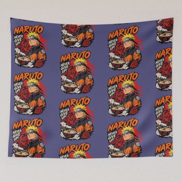 Item preview, Anime Ninja Never Give Up Ramen Aesthetic designed and sold by mrworld000.