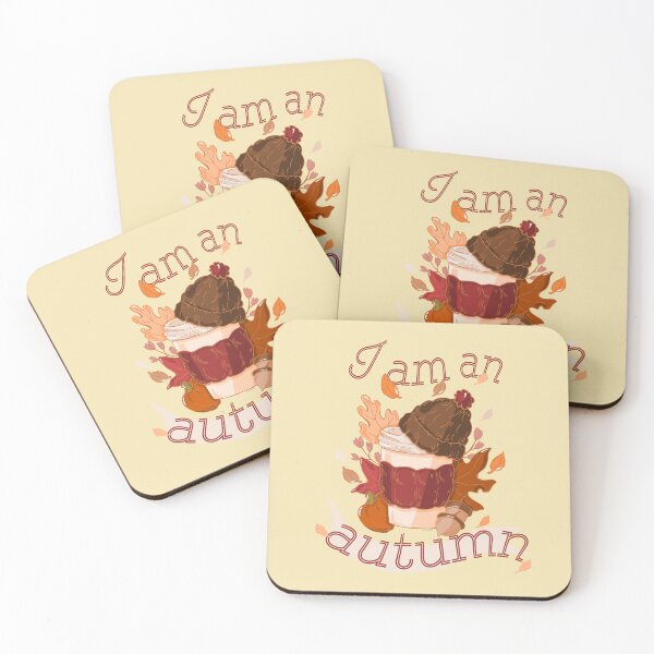 Item preview, I Am An Autumn - Cozy Fall Coffee designed and sold by ThaisMelo.
