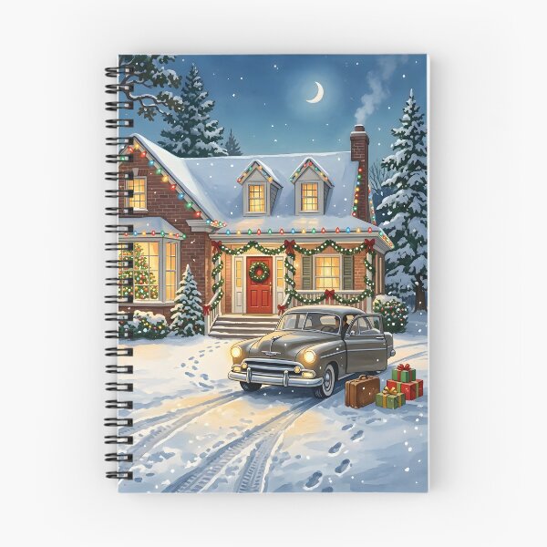 Item preview, Nostalgic Christmas House with Car designed and sold by Sybille-Yates.