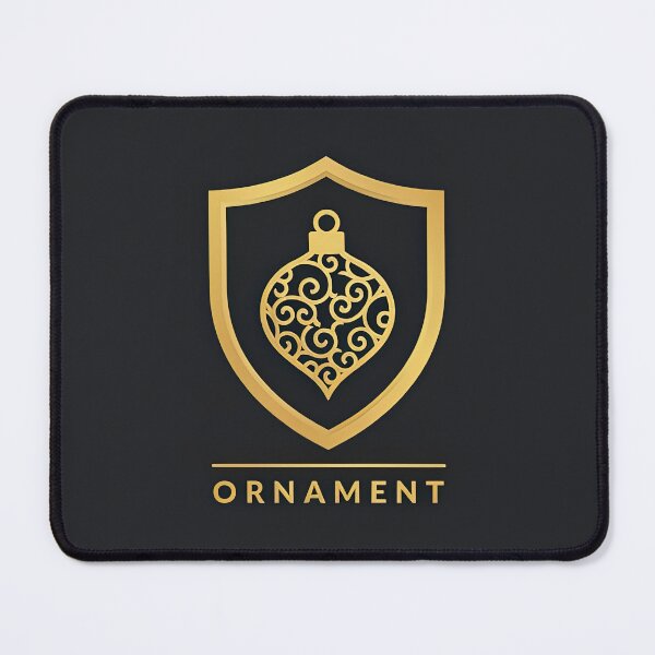 Item preview, Vintage Christmas Ornament Crest Emblem Logo Illustration Vector designed and sold by Shutter-Dragon.