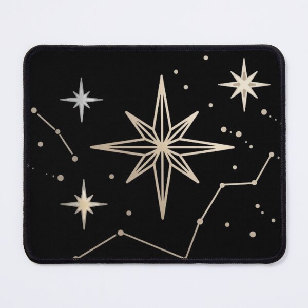 Item preview, Celestial Star Constellation - Minimalist Aesthetic Gold & Silver Magic designed and sold by Alojaen5.
