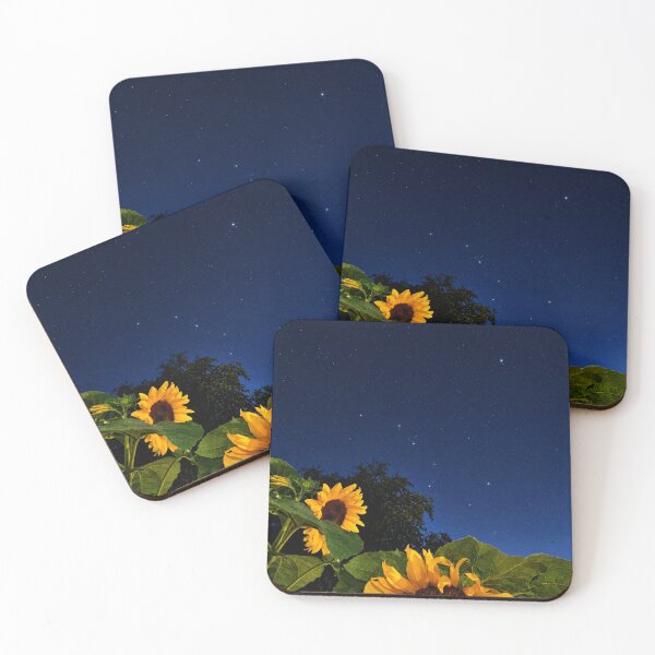 Item preview, Starlight Sunflowers, Night Under the Plough designed and sold by Astute-Artio-Photography.
