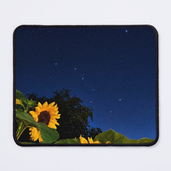 Item preview, Starlight Sunflowers, Night Under the Plough designed and sold by Astute-Artio-Photography.