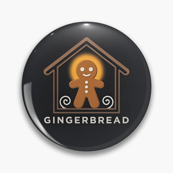 Item preview, Vintage Gingerbread Man Crest Emblem Logo Illustration Vector designed and sold by Shutter-Dragon.