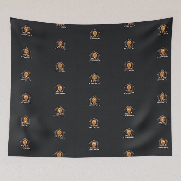 Item preview, Vintage Gingerbread Man Crest Emblem Logo Illustration Vector designed and sold by Shutter-Dragon.