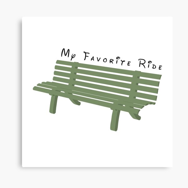 Theme Park Canvas Prints Redbubble - dis bench roblox