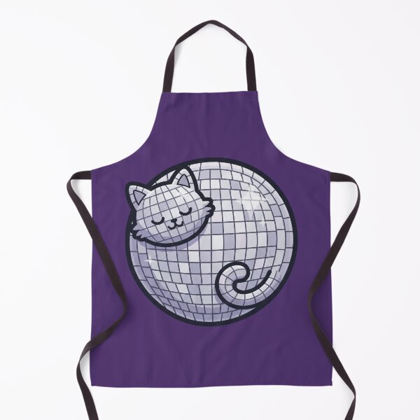 Item preview, Disco Ball Cat Curled Up designed and sold by Rariks.