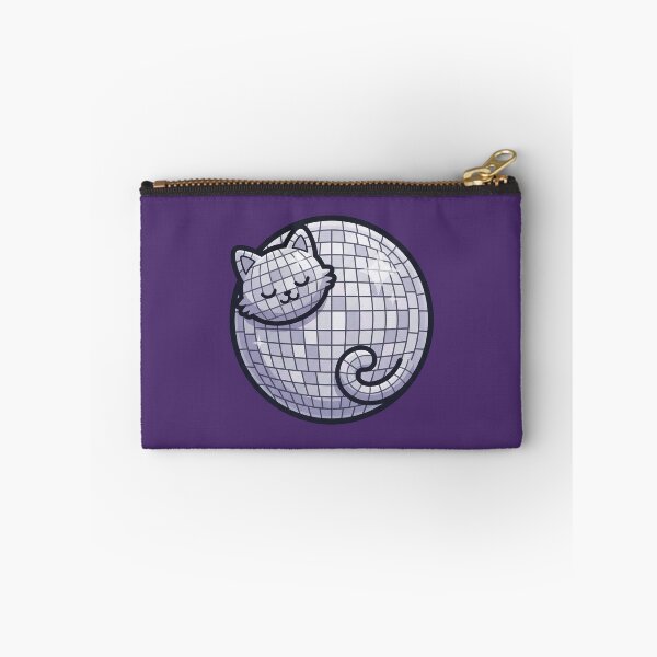 Item preview, Disco Ball Cat Curled Up designed and sold by Rariks.