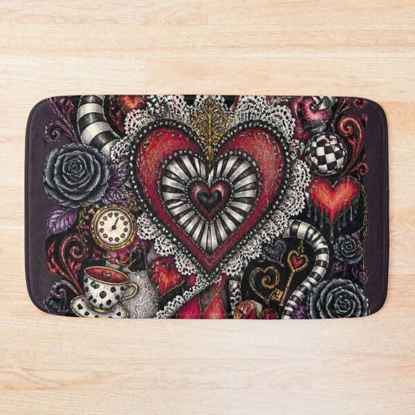 Item preview, Whimsigoth Queen of Hearts Collage designed and sold by Reverie & Roses.
