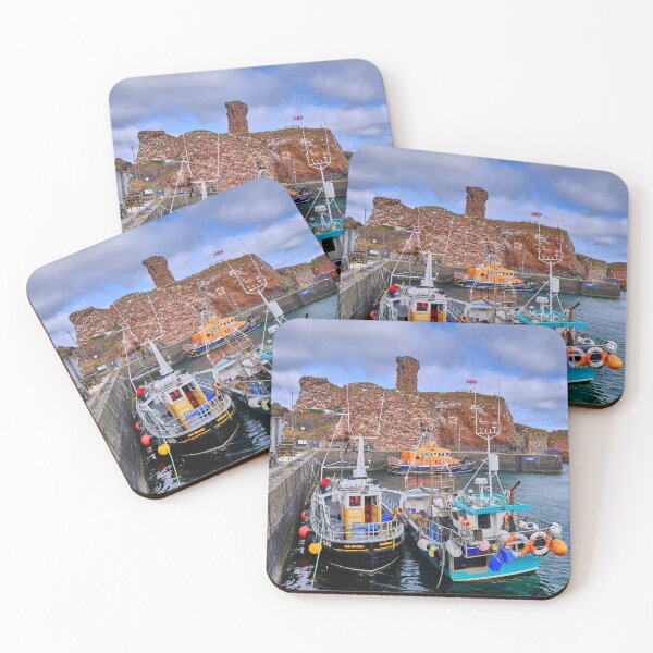 Item preview, Dunbar Harbour's Colourful Fishing Boats designed and sold by Violaman.