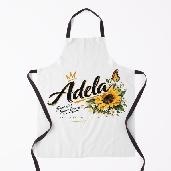 Item preview, Adela | Same Girl Bigger Dreams Floral Name Design designed and sold by Mathias Yakubu Design.