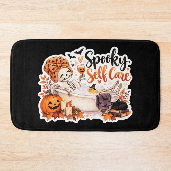 Item preview, Spooky Self Care Skeleton Halloween designed and sold by GusiaTreasures.