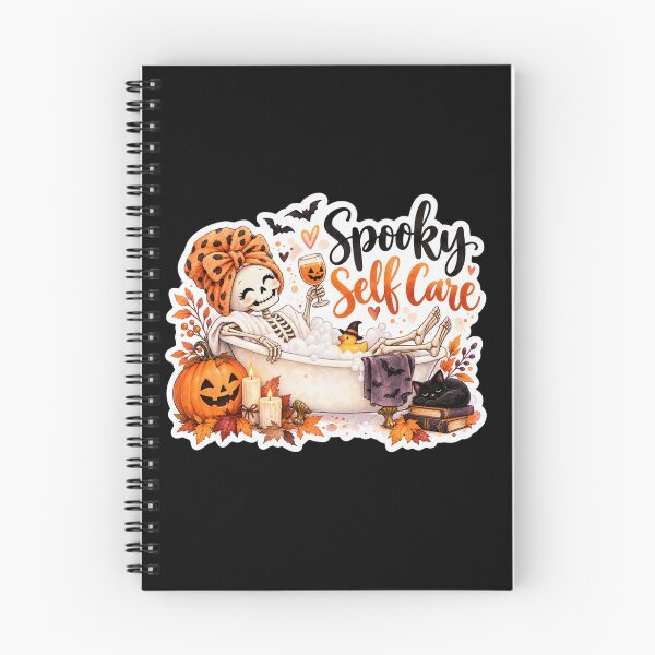 Item preview, Spooky Self Care Skeleton Halloween designed and sold by GusiaTreasures.