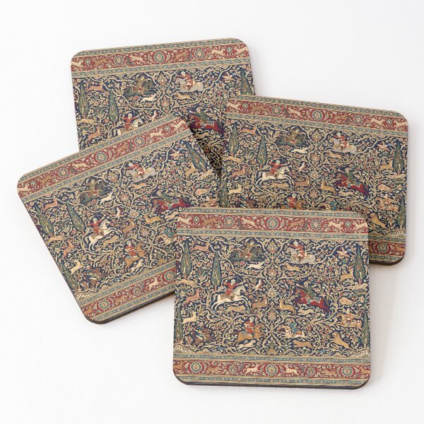 Item preview, Persian Carpet Traditional Ornamental Pattern Iranian Rug Oriental Art designed and sold by yousefi.