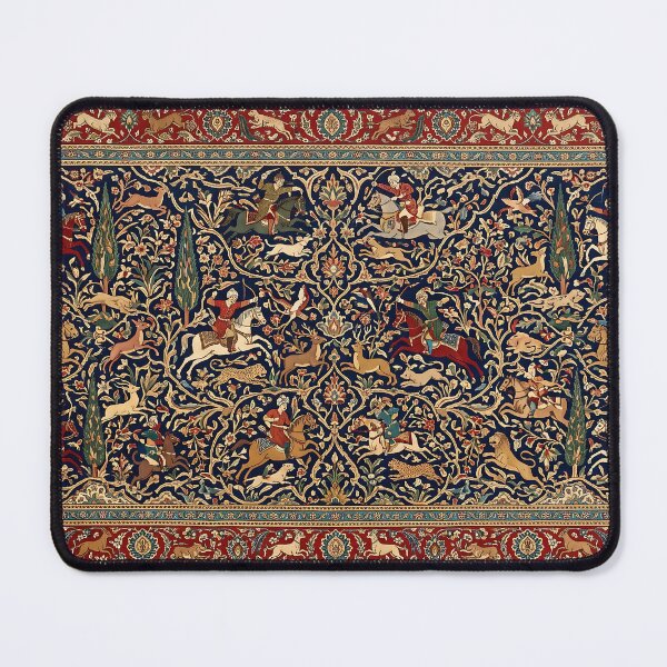 Item preview, Persian Carpet Traditional Ornamental Pattern Iranian Rug Oriental Art designed and sold by yousefi.