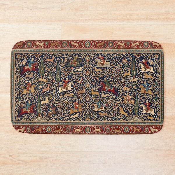 Item preview, Persian Carpet Traditional Ornamental Pattern Iranian Rug Oriental Art designed and sold by yousefi.