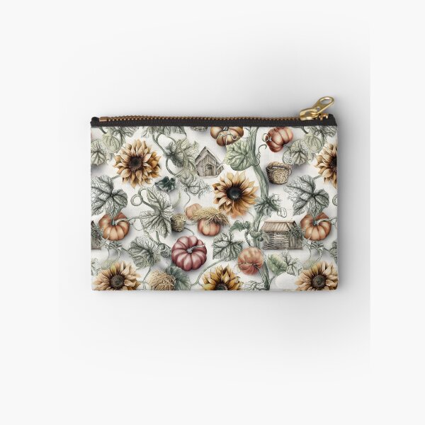 Item preview, Muted Sunflowers and Pumpkins – Soft Neutral Autumn designed and sold by ViktoriaARose.