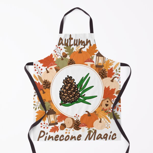 Item preview, Cozy Autumn Pinecone & Pumpkin Wreath Aesthetic designed and sold by hepopatterns.