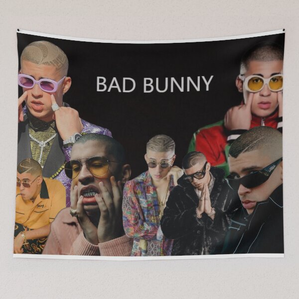 Item preview, BadBunny Tapestry designed and sold by SevonD.