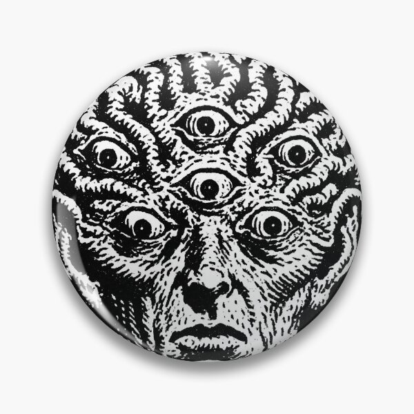 Item preview, Many Eyed Mythic Face designed and sold by folskullyz.