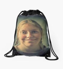 Sophia 31.3.14 portrait 1 Drawstring Bag