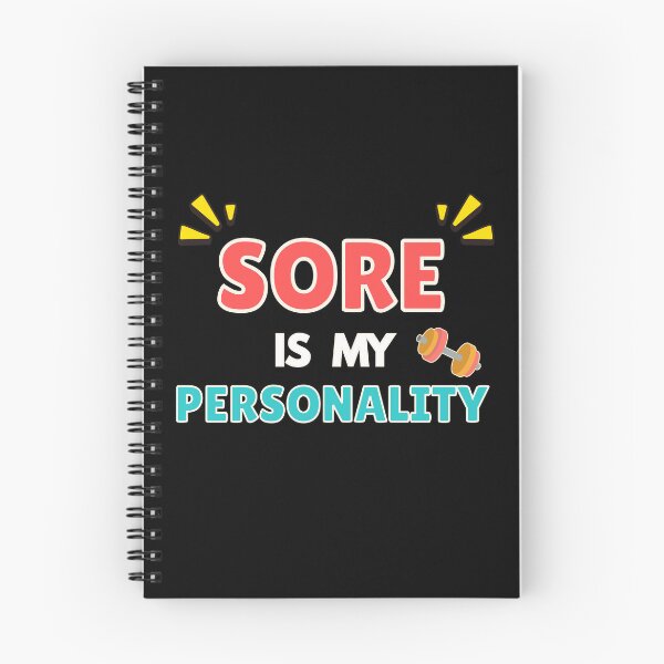 Item preview, Sore Is My Personality Gym Quote designed and sold by Bawek85Designs.