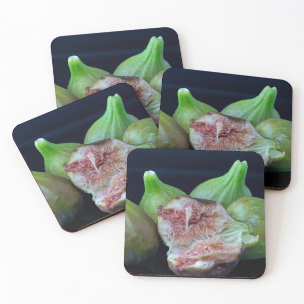 Item preview, Fresh Sliced Figs Macro Photography designed and sold by photossmirnov.