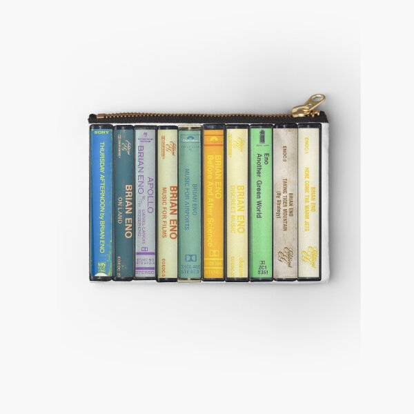 Item preview, Brian Eno - Studio Albums - Vintage Cassette Print designed and sold by Mr Mustard Prints.