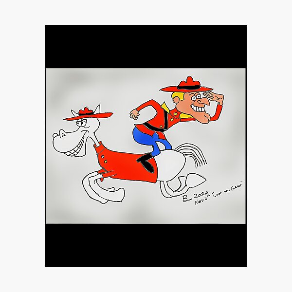 Item preview, Saludo de Dudley Do-Right. designed and sold by CallieHigh.