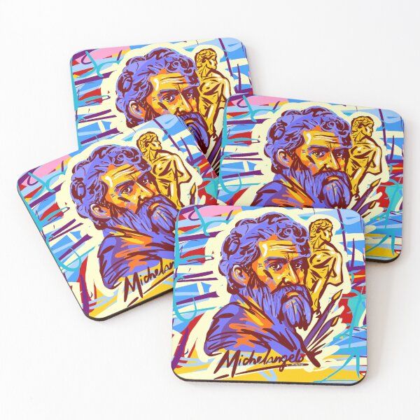 Item preview, Michelangelo di Lodovico Buonarroti Portrait designed and sold by ArtMailsonCello.