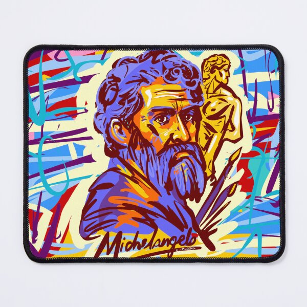 Item preview, Michelangelo di Lodovico Buonarroti Portrait designed and sold by ArtMailsonCello.