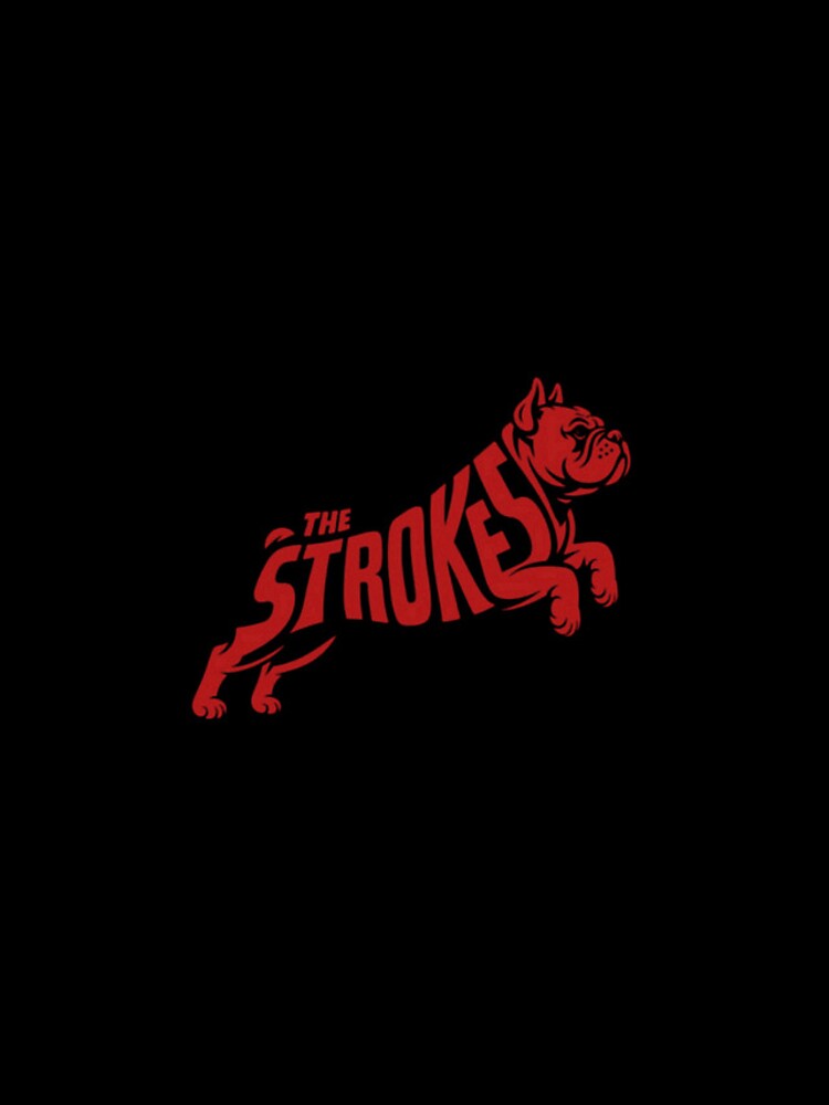 Aperçu 4 sur 4. Coque iPhone avec l'œuvre Les Strokes Rouges créée et vendue par RokenrolTEXT.