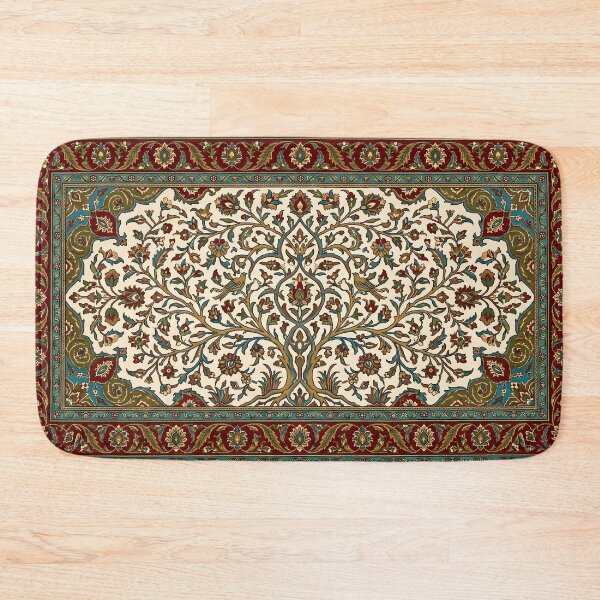 Item preview, Persian Carpet Traditional Ornamental Pattern Iranian Rug Oriental Art designed and sold by yousefi.